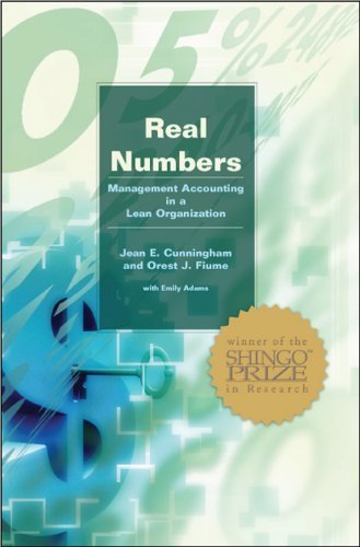 Jean E. Cunningham Real Numbers Management Accounting In A Lean Organization 