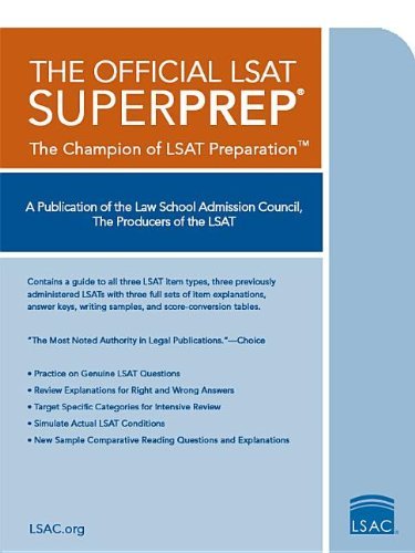 Law School Admission Council (COR)/The Official LSAT SuperPrep
