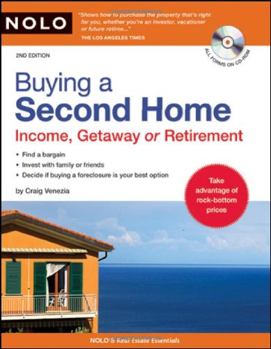 Craig Venezia Buying A Second Home Income Getaway Or Retirement [with Cdrom] 0002 Edition; 
