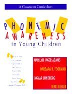 Marilyn Adams Phonemic Awareness In Young Children A Classroom Curriculum 