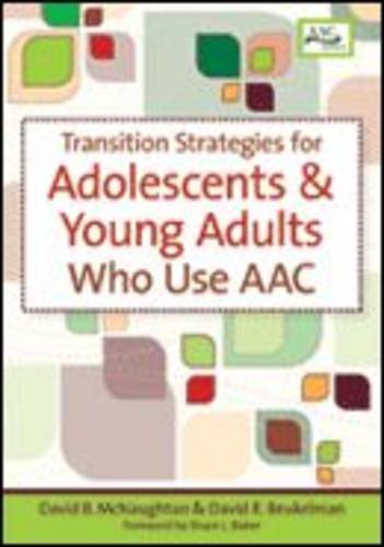 David Mcnaughton Transition Strategies For Adolescents And Young Ad 