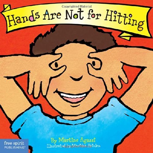 Martine Agassi/Hands Are Not for Hitting@Board Book