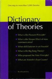 Jennifer Bothamley/Dictionary Of Theories