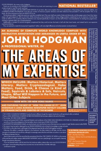 John Hodgman/The Areas of My Expertise@ An Almanac of Complete World Knowledge Compiled w