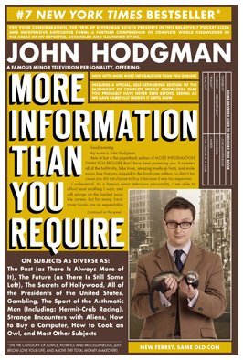 John Hodgman/More Information Than You Require@Reprint