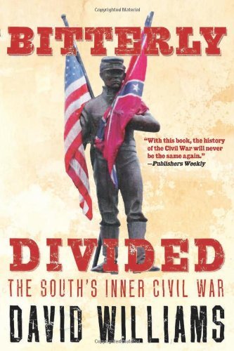 David Williams Bitterly Divided The South's Inner Civil War 
