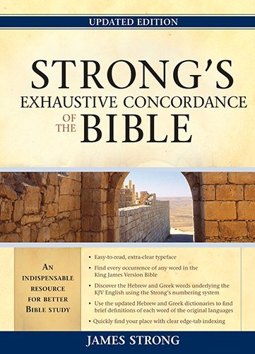 James Strong Strong's Exhaustive Concordance Of The Bible $uper $aver 