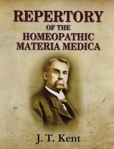 J. T. Kent Repertory Of The Homeopathic Materia Medica Uk 