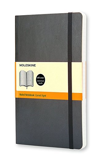 Moleskine Pocket Notebook/Ruled - Black@Soft Cover