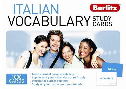 Berlitz Italian Vocabulary Study Cards 