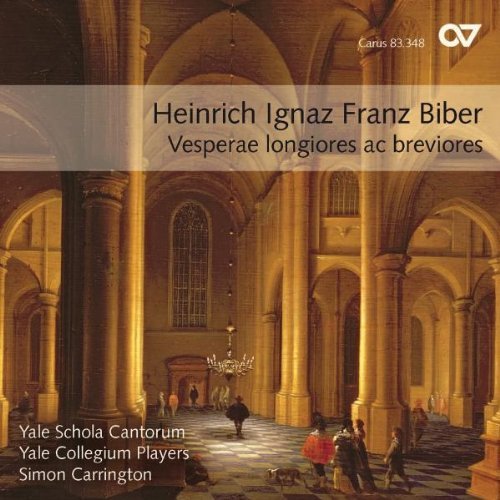 Biber/Legrenzi/Leopold/Mayr/Vesperae Longiores Ac Breviore@Carrington/Yale Collegium Play