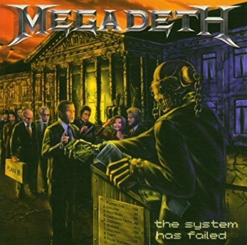 Megadeth System Has Failed Import Gbr 