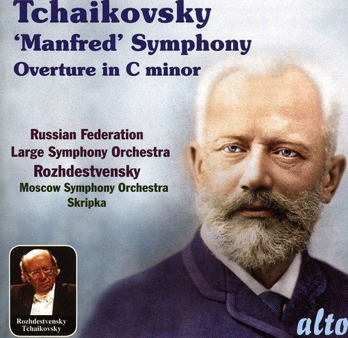 Pyotr Ilyich Tchaikovsky/Manfred Symphony & Overtur@Large Symphony Orchestra Of Th