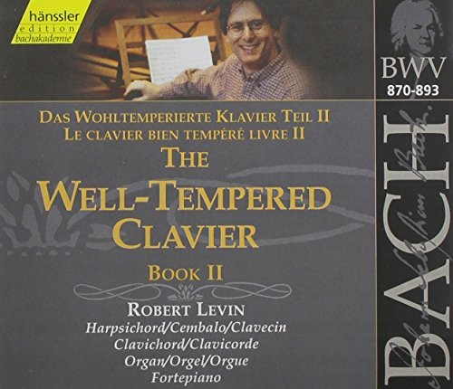 Johann Sebastian Bach/Well-Tempered Clavier@Levin (Hpd)