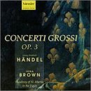 George Frideric Handel/Concerti Grossi Op. 3@Brown/Asmf