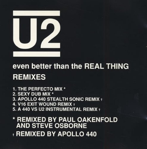 U2/Even Better Than The Real Thin