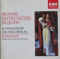 J. Brahms German Requiem Klemperer Philharmonia Orch Klemperer Philharmonia Orch 