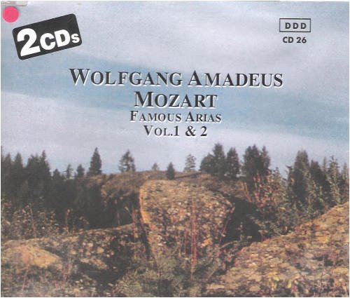 W.A. Mozart/Famous Arias Vol.1&2 [vienna Master Series No. 26