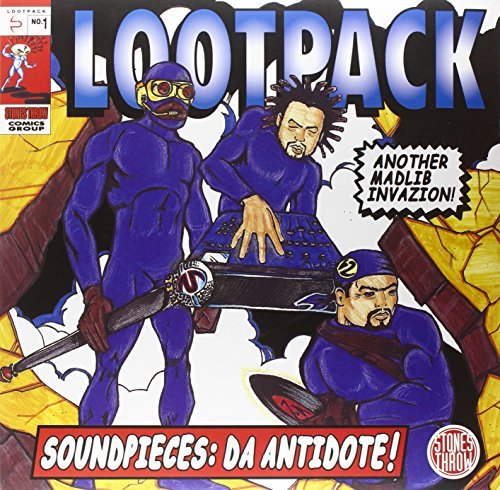 Lootpack/Soundpieces-Da Antidote@Stones Throw, 1999. Very good.@3 Lp Set