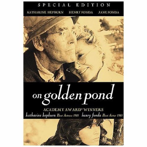 On Golden Pond Hepburn Fonda Fonda DVD Pg Ws 