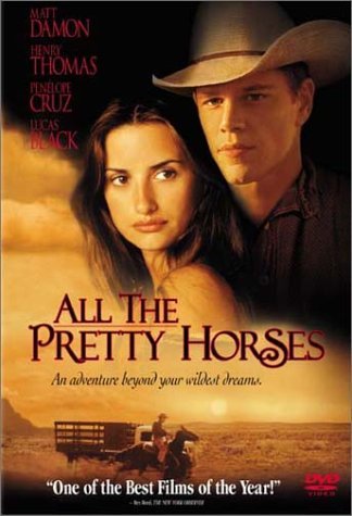 All The Pretty Horses Damon Thomas Cruz DVD Pg13 