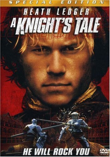 Knight's Tale Ledger Addy Sewell Sossamon DVD Pg13 