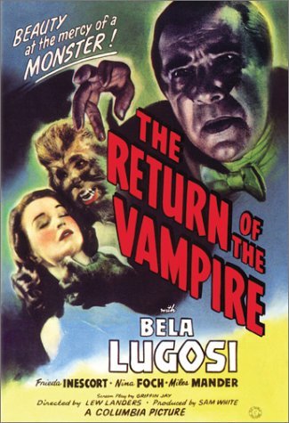Return Of The Vampire/Lugosi/Inescort/Foch/Mander@Dvd@Nr