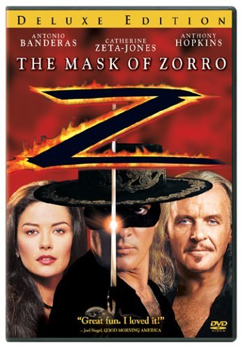 Mask Of Zorro/Banderas/Hopkins/Zeta-Jones@DVD@PG13