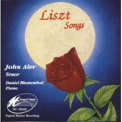 F. Liszt Songs Aler (ten) Blumenthal (pno) 