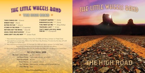 Michael John Ahern/High Road@Feat. Little Wheels Band