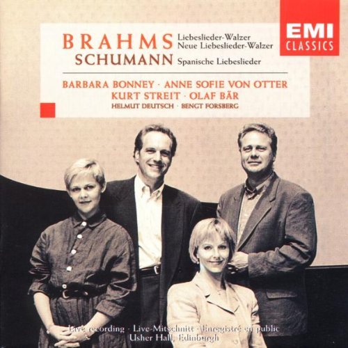 Brahms/Schumann/Liebeslieder Waltzes/Spanish L@Bonney/Von Otter/Streit/Bar/&