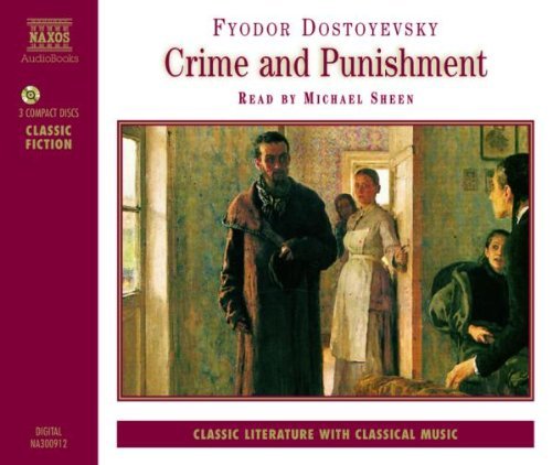 Fyodor Mikhail Dostoyevsky Crime & Punishment Read By Michael Sheen 3 CD 