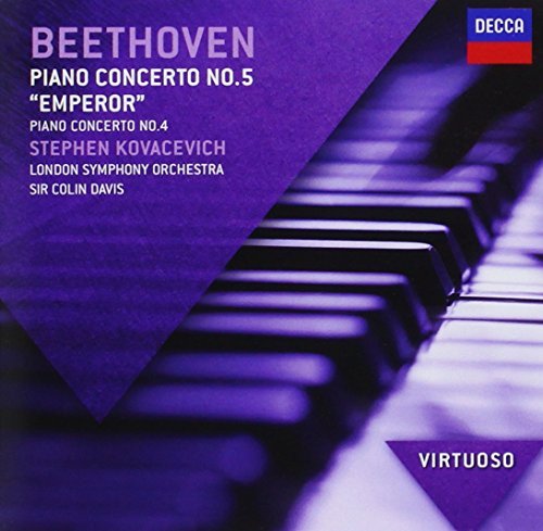 Ludwig Van Beethoven/Piano Crto No.5-Emperor/Piano@Virtuoso@Kovacevich/Davis/London Sympho