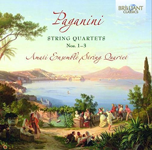 N. Paganini/String Quartets Nos. 1-3@Amati Ensemble String Quartet