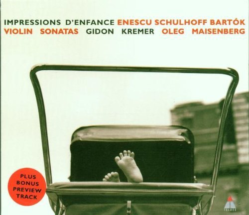 Enescu/Bartok/Schulhoff/Impressions D'Enfance/Son Vn@Kremer (Vn)/Masienberg (Pno)