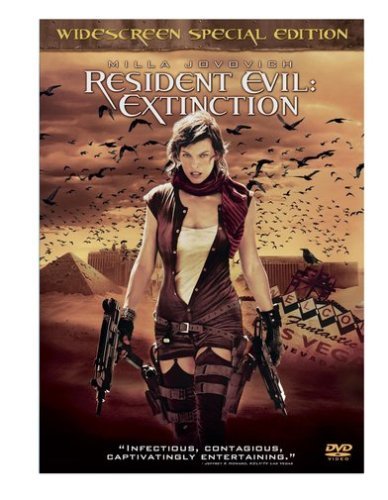 Resident Evil Extinction Jovovich Larter Ashanti Fehr DVD R Ws 