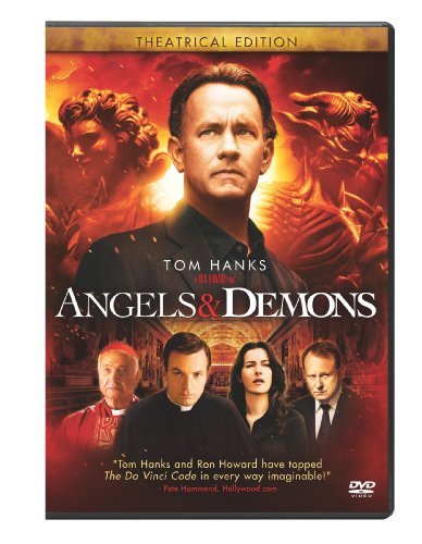 Angels & Demons Hanks Zurer Mcgregor Skarsgard DVD Pg13 