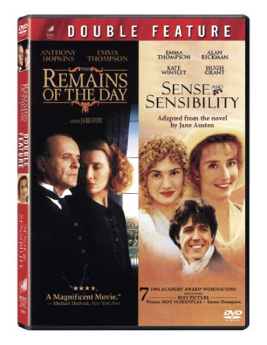 Remains Of The Day/Sense & Sensibility/Double Feature@DVD@NR