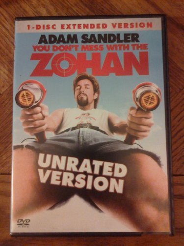 You Don't Mess With The Zohan Sandler Turturro Chrigui 1 Disc Extended Version 