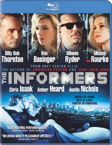 Informers/Thornton/Basinger/Ryder/Rourke@Blu-Ray/Ws@R