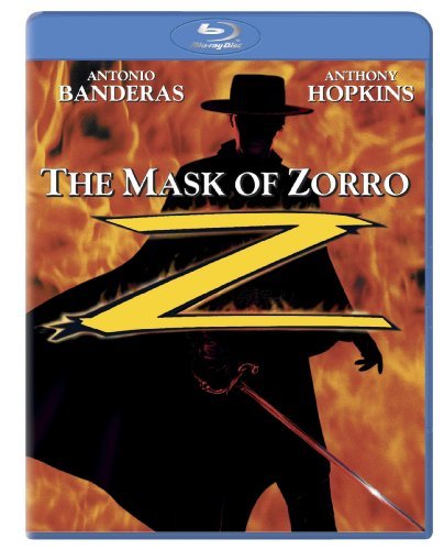 Mask Of Zorro Banderas Hopkins Zeta Jones Blu Ray Pg13 
