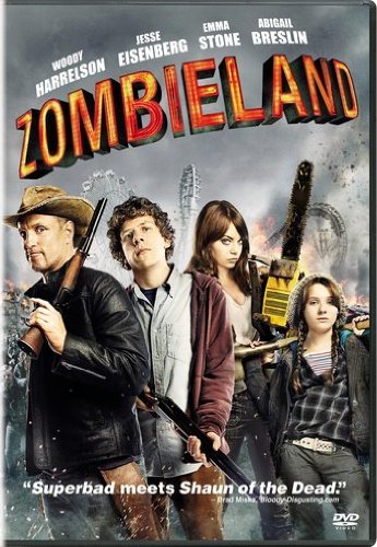 Zombieland Eisenberg Harrelson Breslin DVD R 