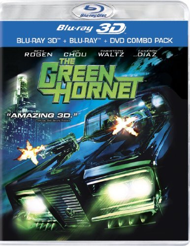 Green Hornet 2d-3d (2011)/Rogan/Chou/Diaz/Waltz@Blu-Ray/Ws@Pg13/2 Br/Incl. Dvd