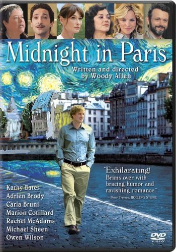 Midnight In Paris Wilson Mcadams Bates Brody DVD Pg13 Ws 