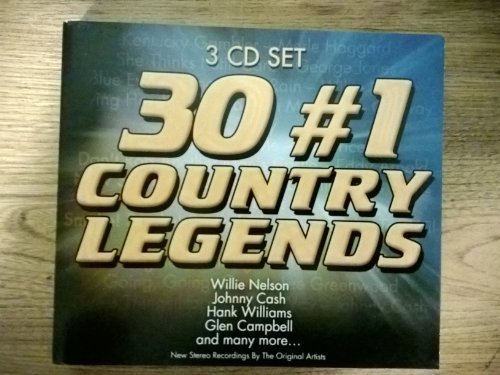30 #1 Country Legends/30 #1 Country Legends@3 Cd Set
