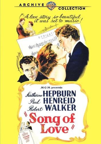 Song Of Love Hepburn Henreid Walker Carroll Bw DVD R Nr 