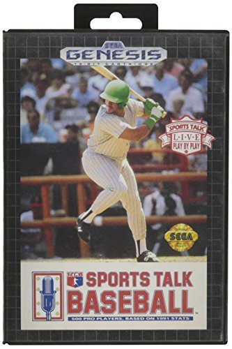 Sega Genesis Sports Talk Baseball 