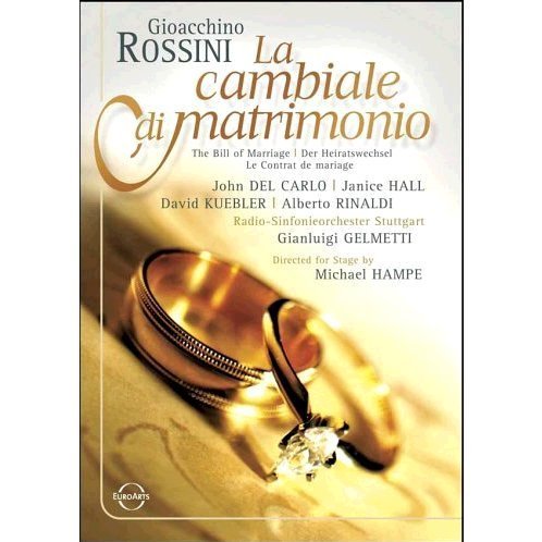 G. Rossini/Cambiale Di Matrimonio La@Carlo/Hall/Kuebler/Rinaldi@Gelmetti/Rad Sinf Stuttgart