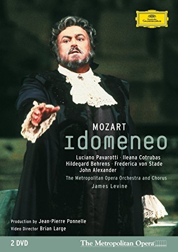 Wolfgang Amadeus Mozart Idomeneo Pavarotti (ten) 2 DVD 