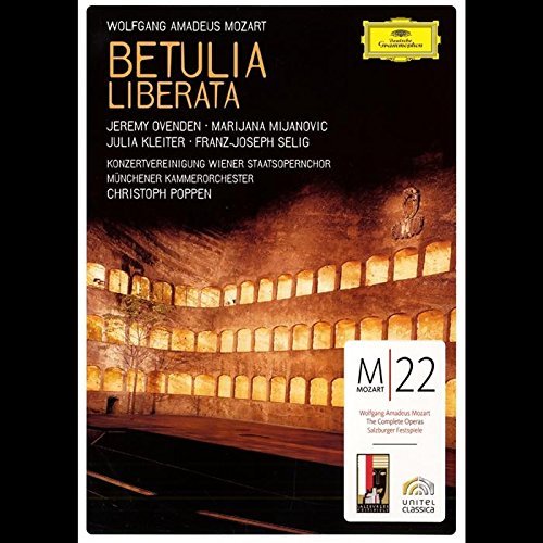 W.A. Mozart/Betulia Liberata@Ovenden/Mijanovic/Kleiter@2 Dvd